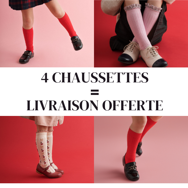 Offre 3 paires achetées, la 4ème offerte !